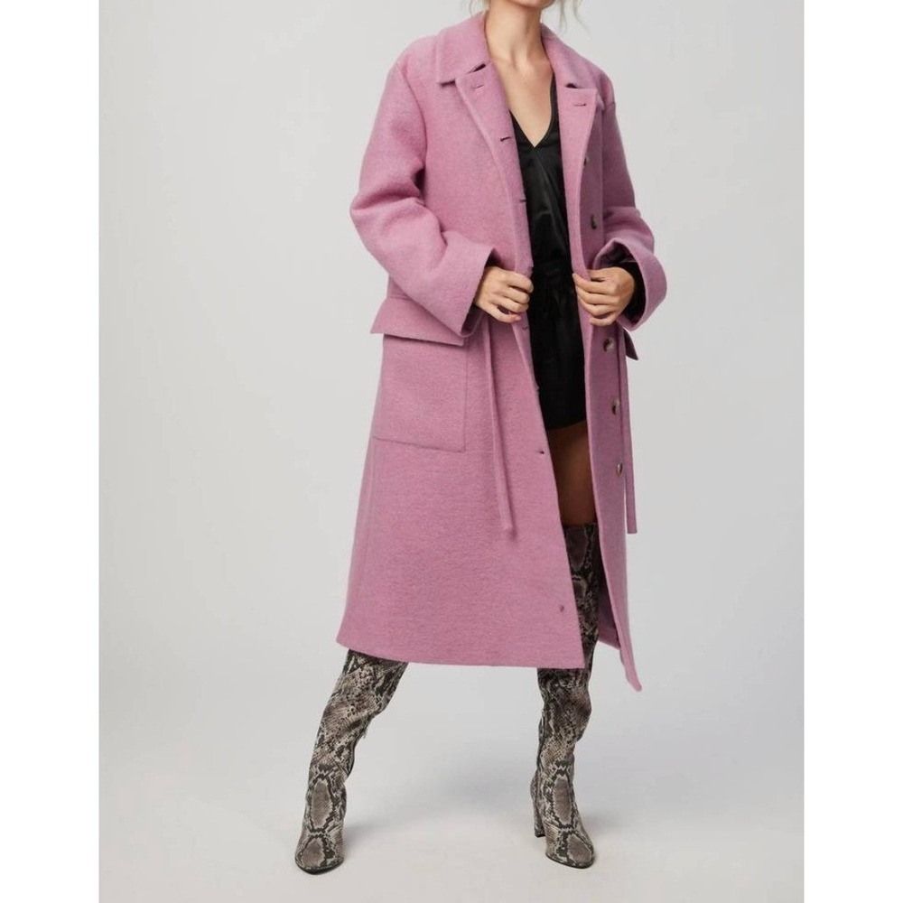 Stine Goya Margret Coat Mauve SZ: Medium